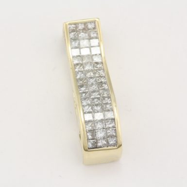 pre-owned-14-karat-yellow-gold-diamond-pendant