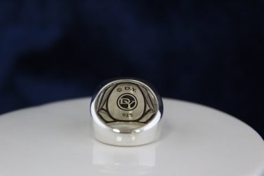 Pre-owned David Yurman Pietersite Sterling Men’s Ring