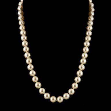 Pre-owned 14k Cultured Pearl Necklace