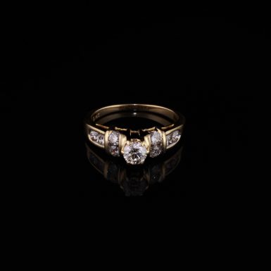 Pre-Owned 14K Diamond Engagement Ring