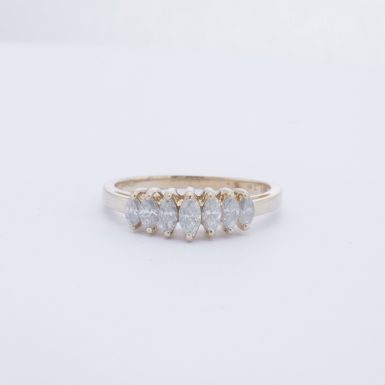 Pre-Owned 14K Graduated Diamond Ring