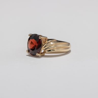 Pre-Owned 10K Garnet Fashion Ring