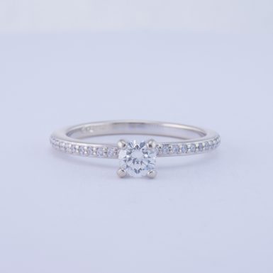 Pre-Owned 14k Diamond Engagement Ring