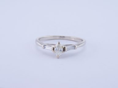 Pre-Owned 14k VS Marquise Diamond Ring