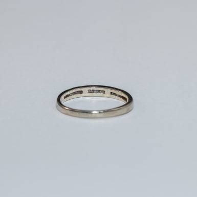 Pre-Owned 14K White Gold Diamond Wedding Anniversary Band