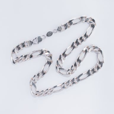 Pre-Owned Sterling Silver Figaro-Link Chain