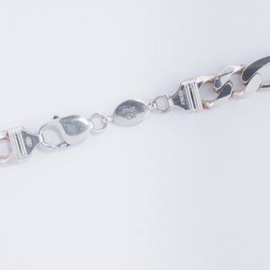 Pre-Owned Sterling Silver Figaro-Link Chain