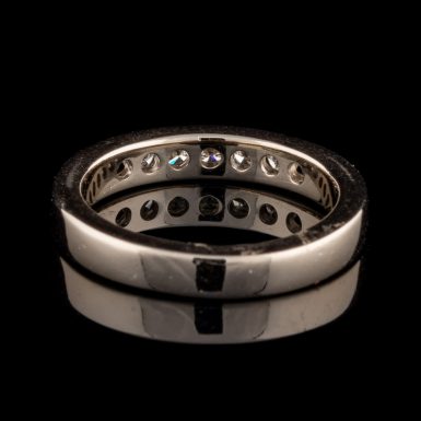 Pre-Owned 14K White Gold Diamond Band