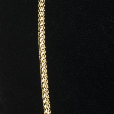 14K Franco Link 22 Inch Chain