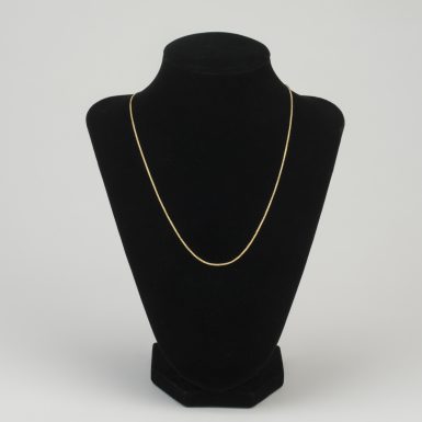 14K Wheat Link 18 Inch Chain