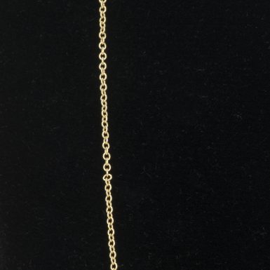 14K Tiffany Link 20 Inch Chain