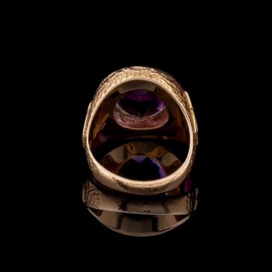 Vintage 10K Amethyst Class Ring