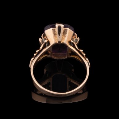 Victorian 14K Amethyst Ring