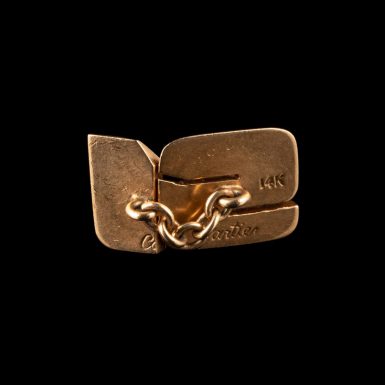 Vintage 14K Cartier Cuff Links