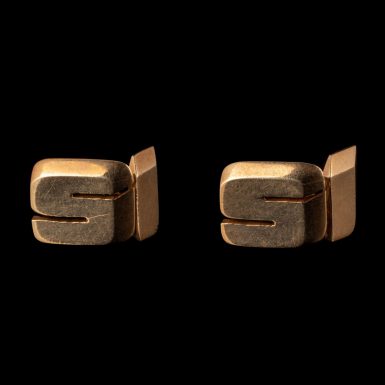 Vintage 14K Cartier Cuff Links