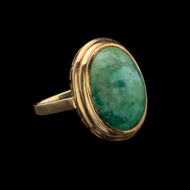 Vintage 14K Turquoise Ring