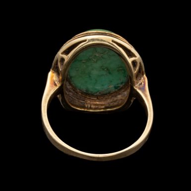 Vintage 14K Turquoise Ring