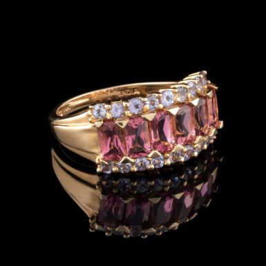 Pre-Owned 14K Pink Topaz Ring