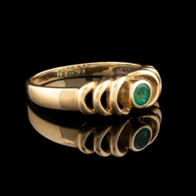 Pre-Owned 18K Emerald Ring