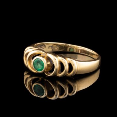 Pre-Owned 18K Emerald Ring