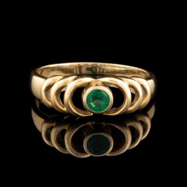 Pre-Owned 18K Emerald Ring