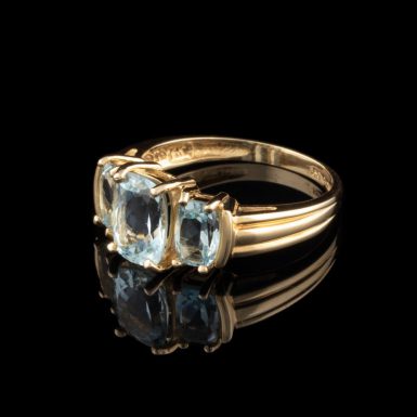 Pre-Owned 14k Aquamarine Ring