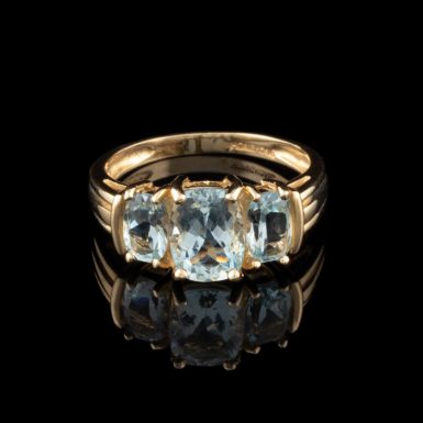 Pre-Owned 14k Aquamarine Ring