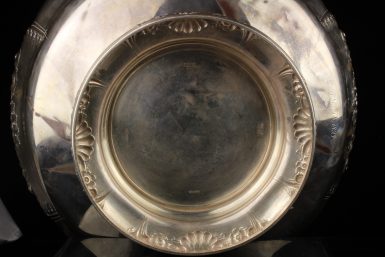 Antique Bigelow Kennard & Co Sterling Silver Punch Bowl