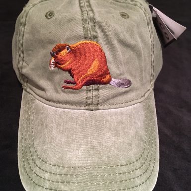 Beaver Embroidered Hat