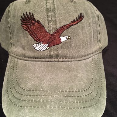 Bald Eagle Embroidered Hat