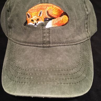 Fox Embroidered Hat