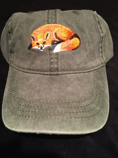 Fox Embroidered Hat