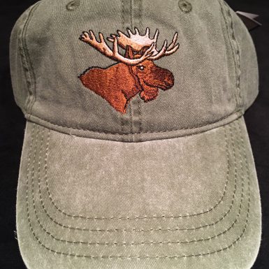 Moose Embroidered Hat