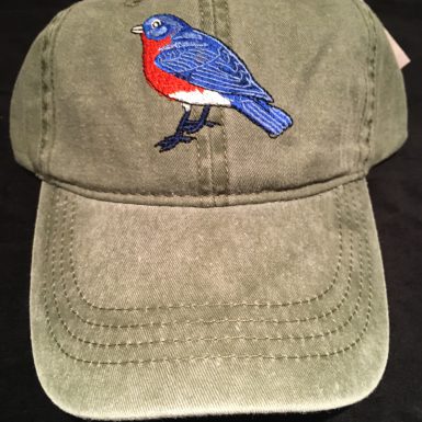 Bluebird Embroidered Hat