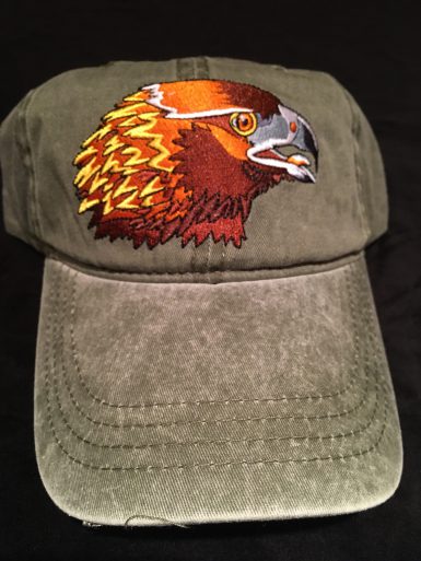 Golden Eagle Embroidered Hat